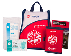 Front view of the Extended First Aid Kit
