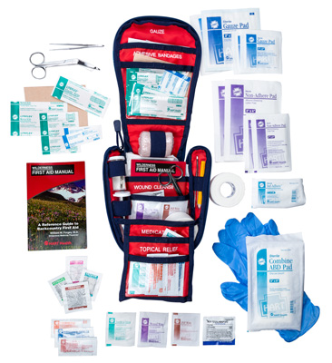Interior view of the Multiday First Aid Kit