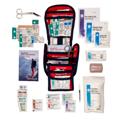 Interior view of the Weekend First Aid Kit