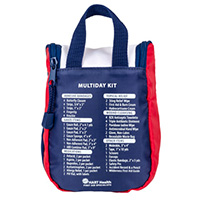 Back view of the Multiday First Aid Kit